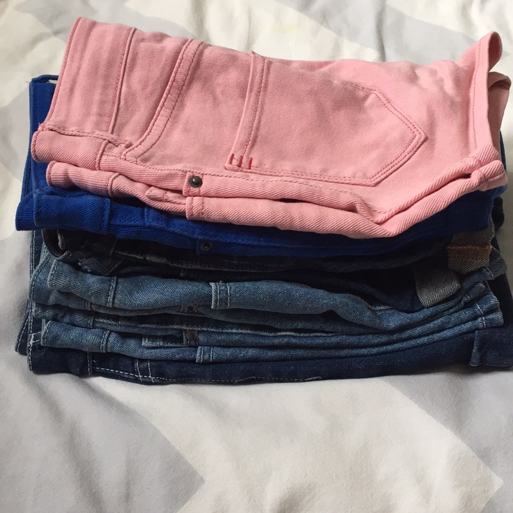 BDG Bundle: 6 High Waisted Shorts, Size 24